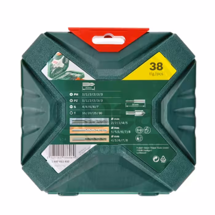 ابزار سرمته بوش مدل  X38 مجموعه 38 عددی