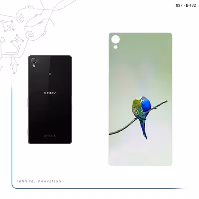 برچسب پوششی ماهوت مدل Lovebird مناسب برای گوشی موبایل سونی Xperia Z3