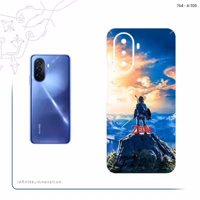 برچسب پوششی ماهوت مدل Legend of Zelda Game Series مناسب برای گوشی موبایل هوآوی Nova Y70