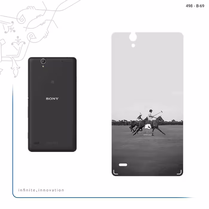 برچسب پوششی ماهوت مدل game of polo مناسب برای گوشی موبایل سونی Xperia C4