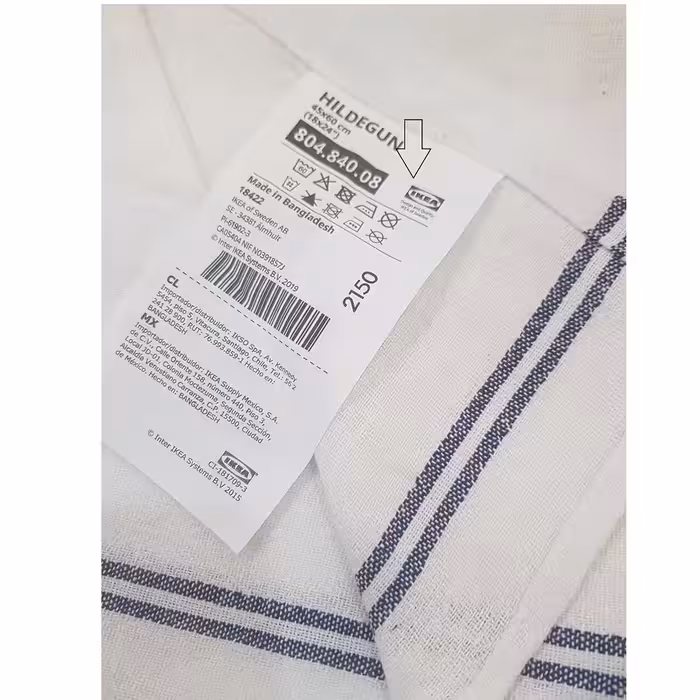 دستمال نظافت ایکیا مدل HILDEGUN کد80484008