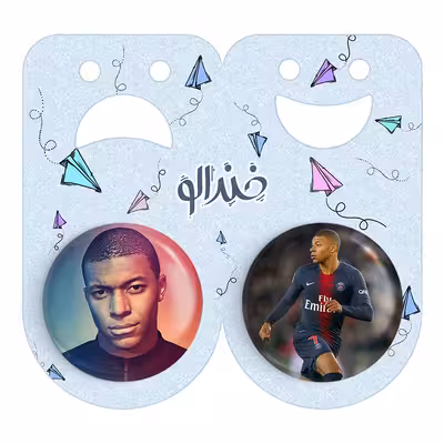 پیکسل خندالو مدل امباپه کد 21092127 مجموعه 2 عددی