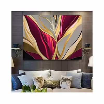  تابلو نقاشی اکریلیک مدل انتزاعی کد 0068 