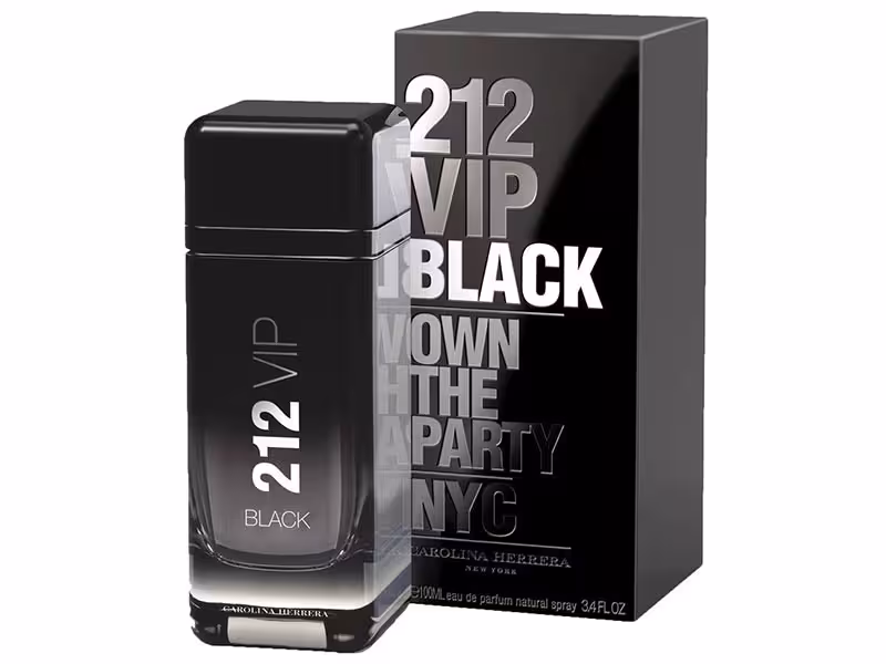 ادکلن مردانه کارولینا هررا 212 وی آی پی بلک Carolina Herrera 212 VIP Black