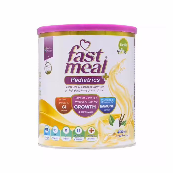 پودر فست میل کودکان اسمارت نوتریشن | طعم وانیل | 400 گرمی