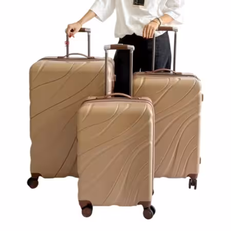 چمدان سه تکه نشکن دلسی DELSEY مدل 1615DELSEY