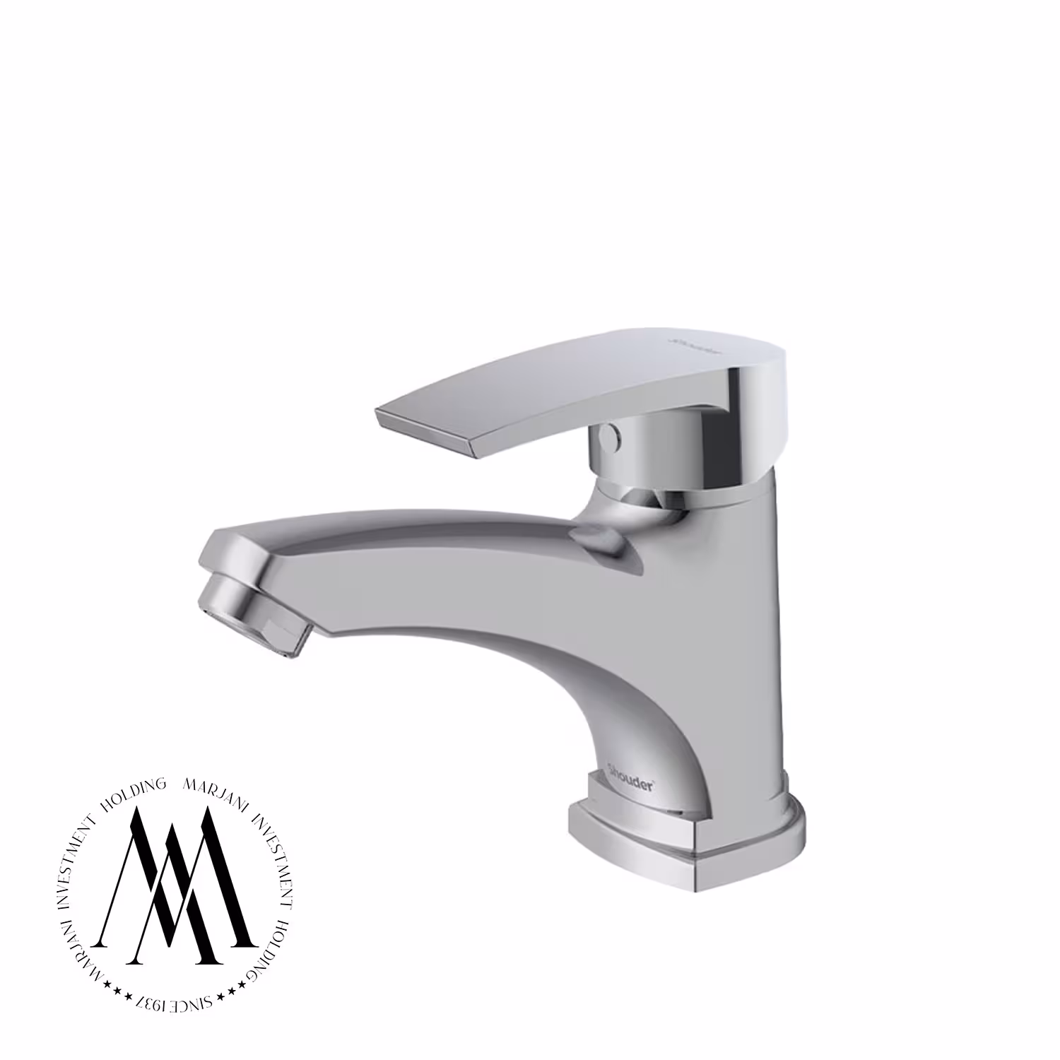 شیر روشویی شودر مدل پلاس (کروم)