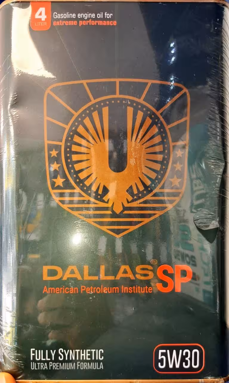 روغن موتور دالاس 5w30 SP چهار لیتری DALLAS ویژه لاماری