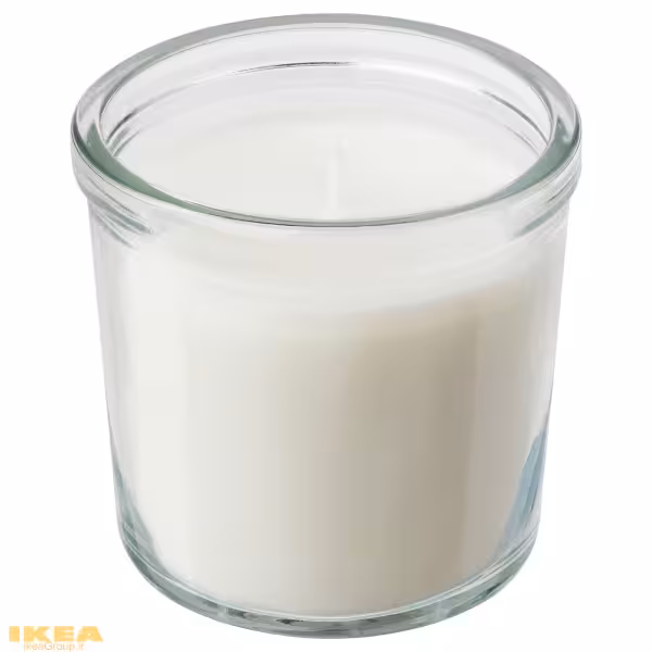 شمع معطر دور شیشه ای مدل ADLAD | برند ایکیا | ارسال 15 الی 20 روز کاری