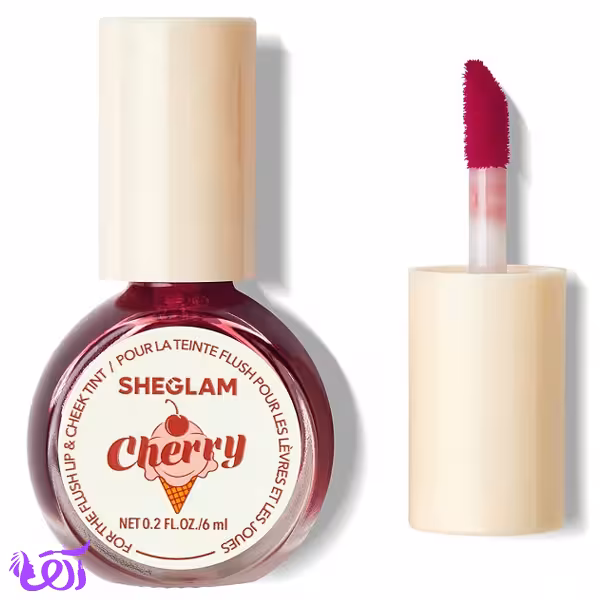 تینت میوه ای لب و گونه شیگلم رنگ CHERRY PICKED حجم 6ML