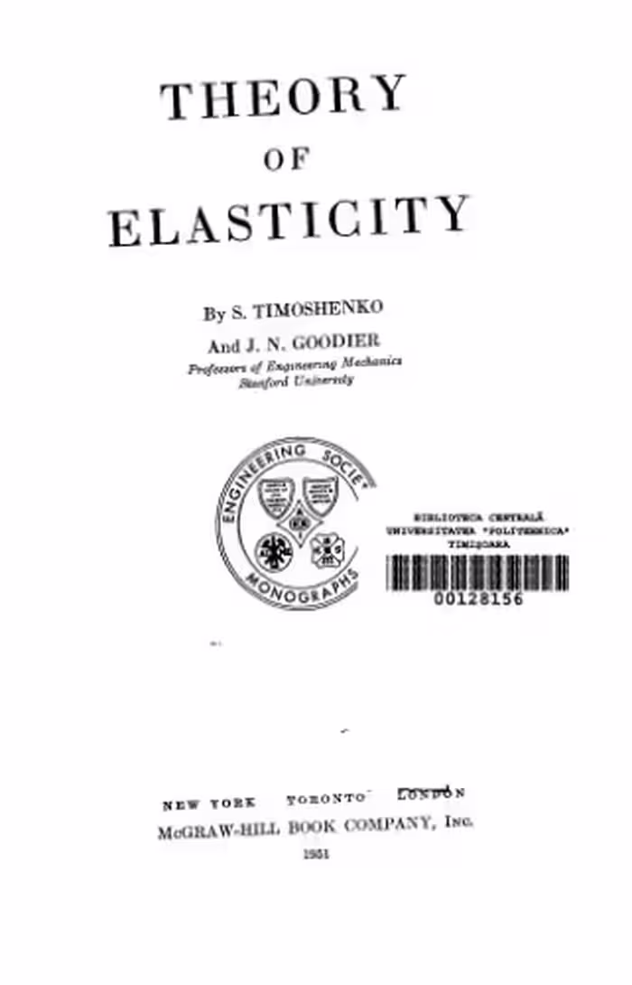 خرید و دانلود نسخه کامل کتاب Theory of elasticity