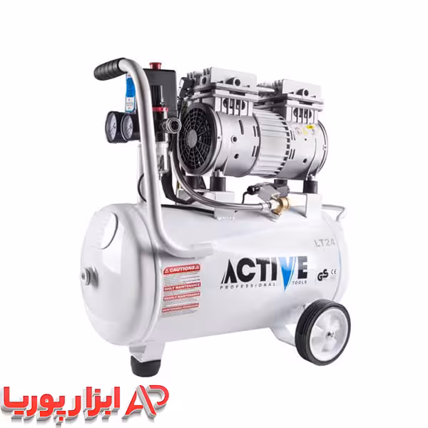 کمپرسور هوا سایلنت 24 لیتری اکتیو مدل AC-1324SP