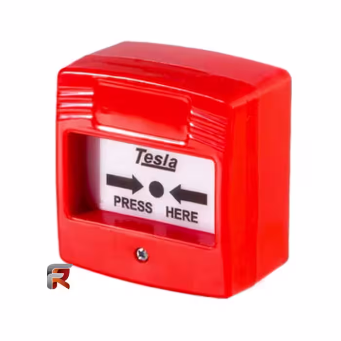 شستی اعلام حریق متعارف تسلا مدل MCP-424