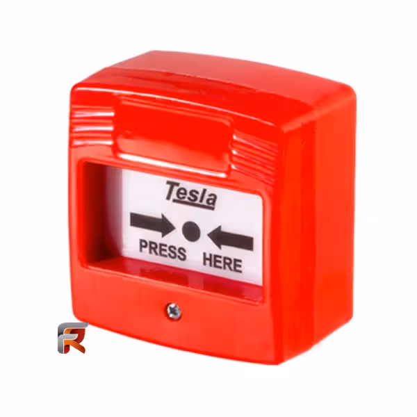 شستی اعلام حریق متعارف تسلا مدل MCP-424