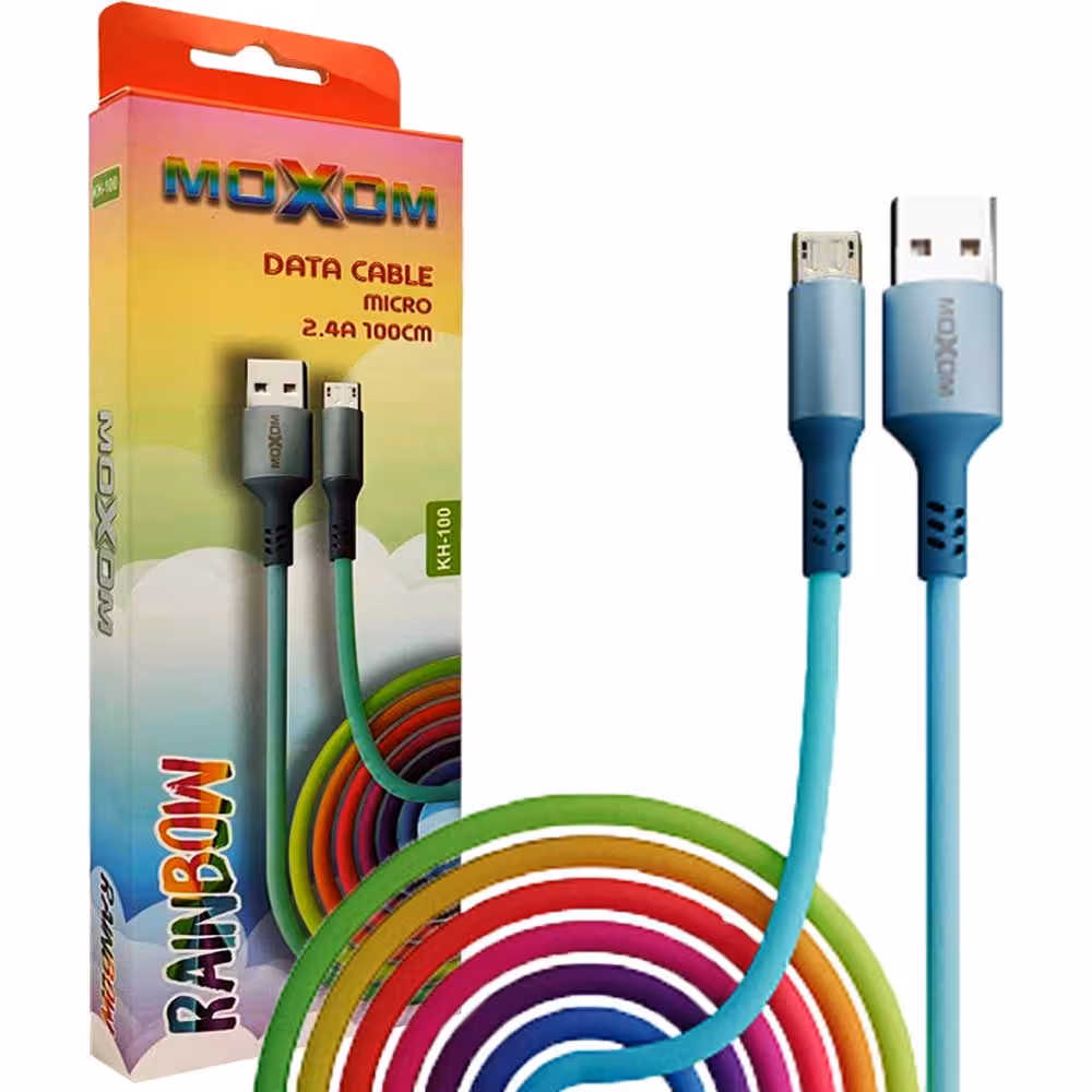 کابل MICRO رنگین کمان ماکسوم مدل KH-100