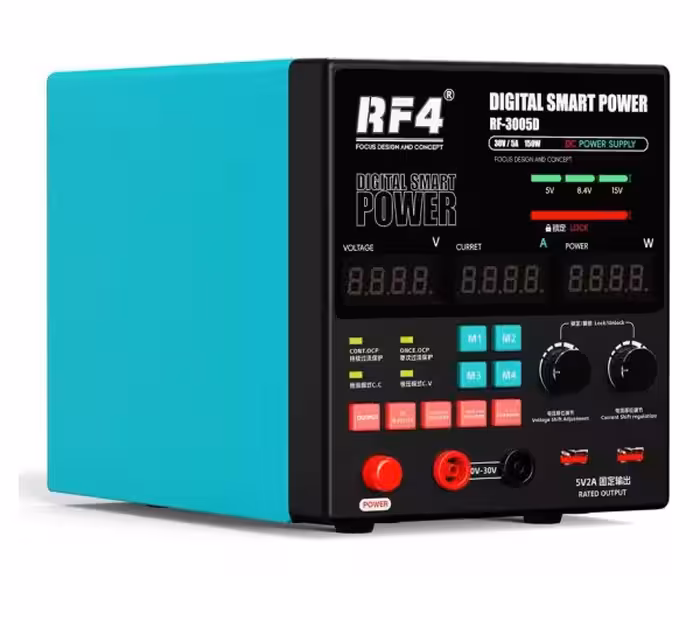 منبع تغذیه حافظه دار RF4 RF-3005D ( اصلی )