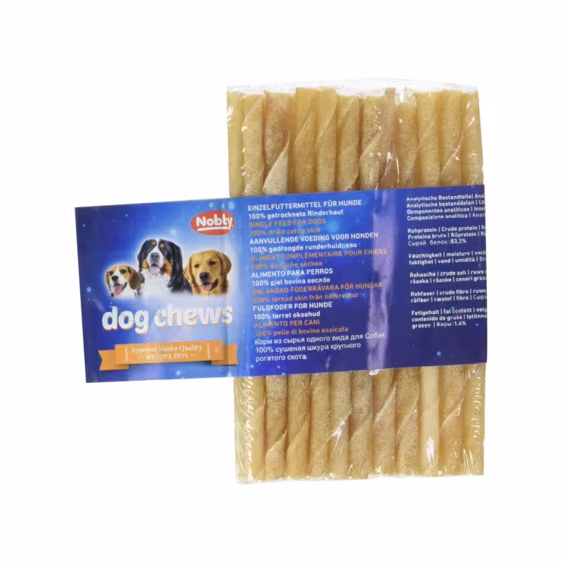 مانچی سگ نوبی مدل Dog Chews بسته 25 عددی