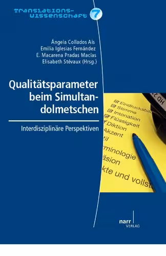 خرید و دانلود نسخه کامل کتاب Qualitätsparameter beim Simultandolmetschen interdisziplinäre Perspektiven