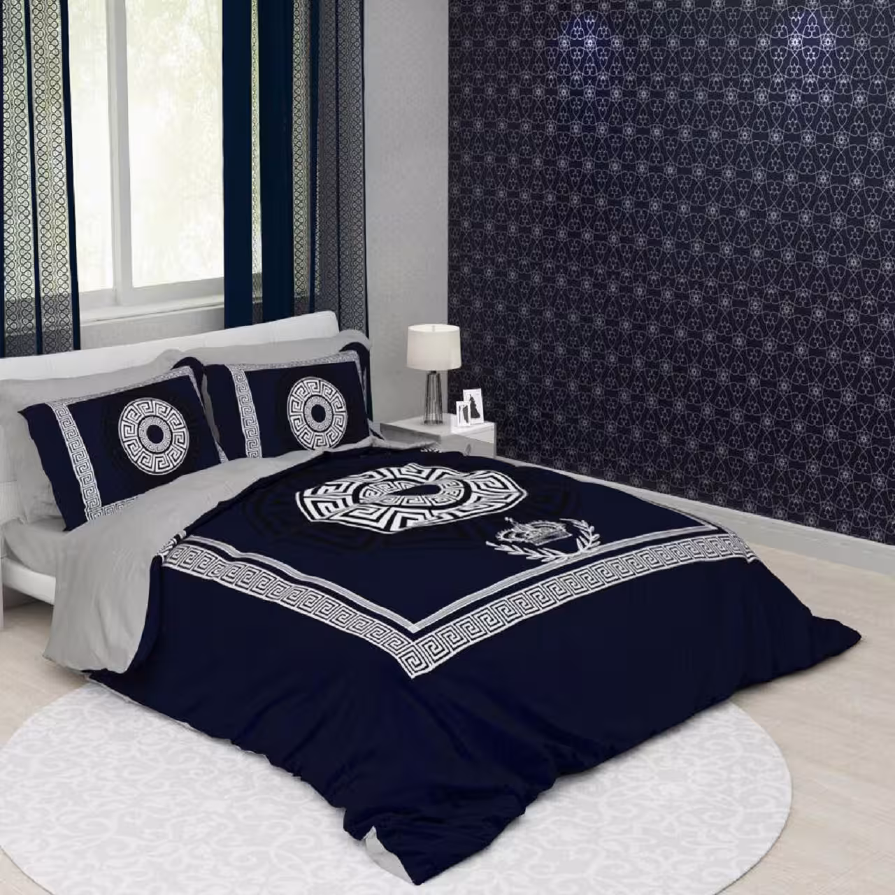 سرویس لحاف روتختی ترکسان کد D206 دو نفره 6 تکه