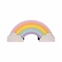 جامدادی رومیزی طرح ابر و رنگین کمان مدل MD040-B | چاوه