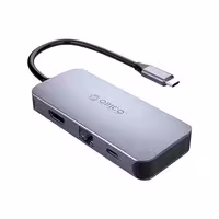 هاب آداپتور تایپ سی 6 در 1 اوریکو مدل MC-U602P (Multifunctional Docking Station)