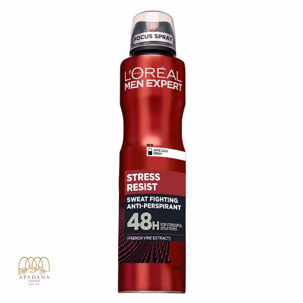 اسپری ضد تعریق مردانه لورال مدل Stress Resist