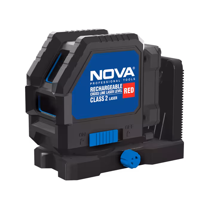 تراز لیزری شارژي دو خط قرمز نووا مدل 2680R