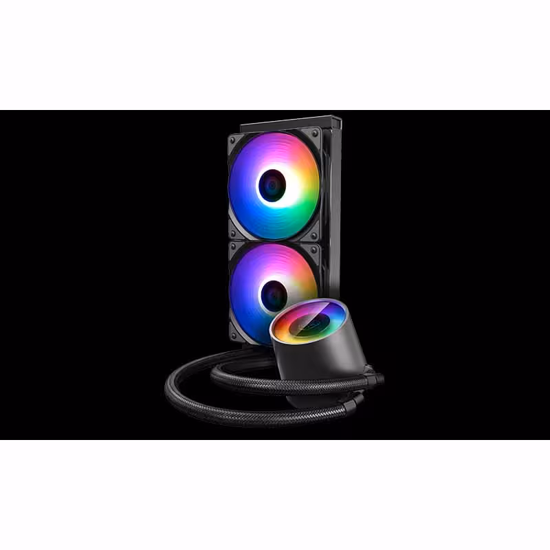 خنک کننده سی پی یو مایع CASTLE 240 EX A-RGB-WH