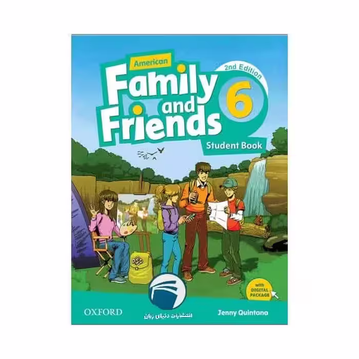 کتاب American Family and Friends 6 Second Edition اثر Naomi Simmons انتشارات دنیای زبان