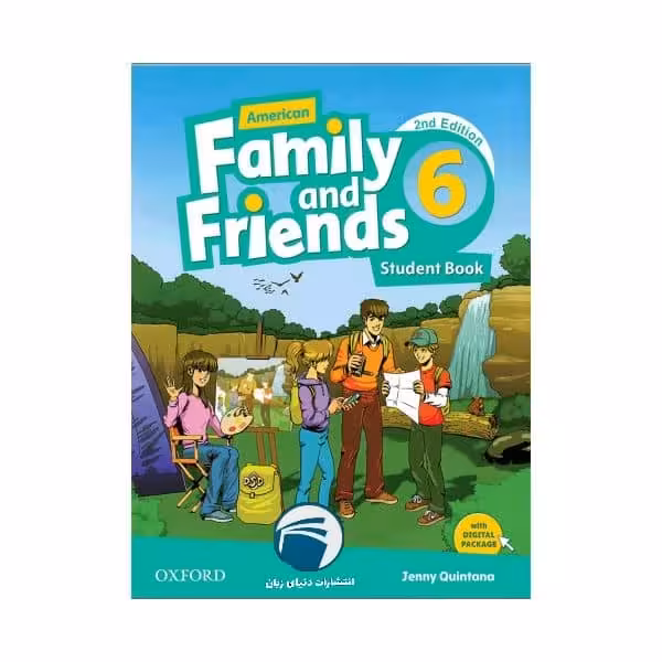 کتاب American Family and Friends 6 Second Edition اثر Naomi Simmons انتشارات دنیای زبان