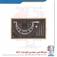 میکرومتر آسیمتو میله ای 150-0 خارج سر تعویض شو مدل 0-06-111