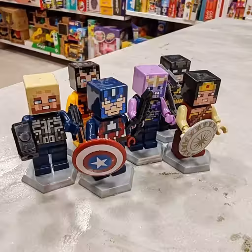 مینی فیگور لگو قهرمانان ماین کرافت