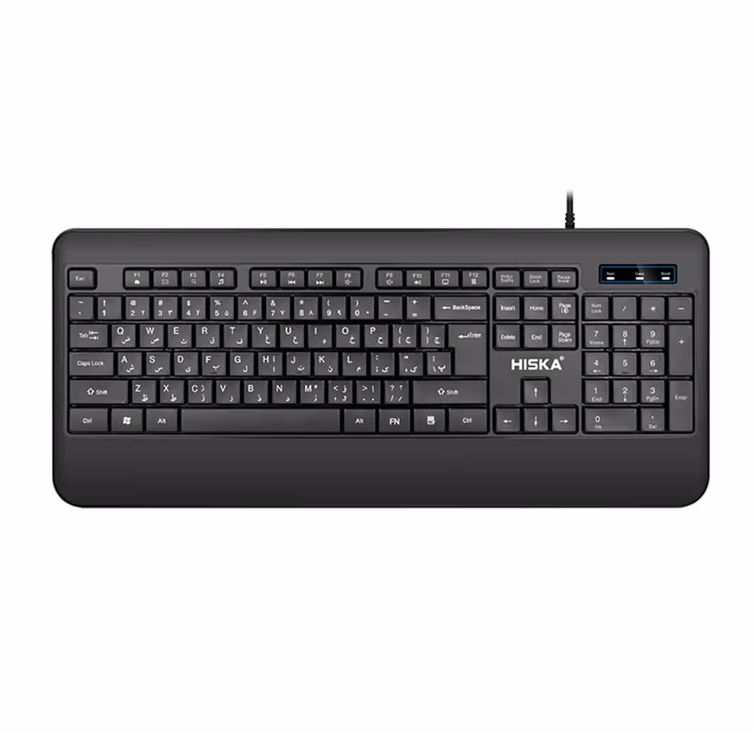 کیبورد اداری هیسکا مدل HX-KE205