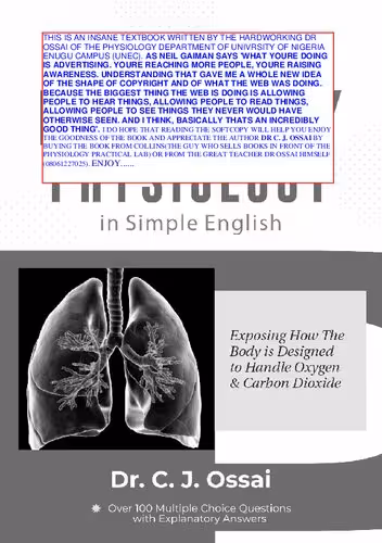 خرید و دانلود نسخه کامل کتاب Dr C.J Ossai's Respiratory Physiology