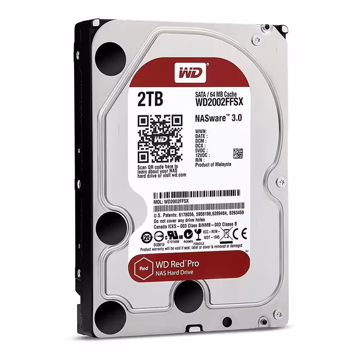 هارد Red ظرفیت 2TB اینترنال Western Digital وسترن دیجیتال