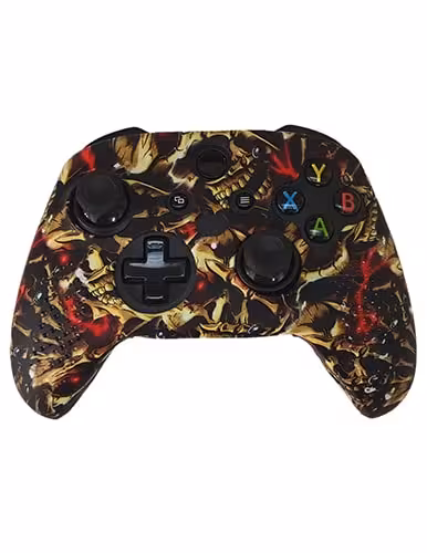محافظ دسته Xbox Series X/S طرح جمجمه آهنی skull