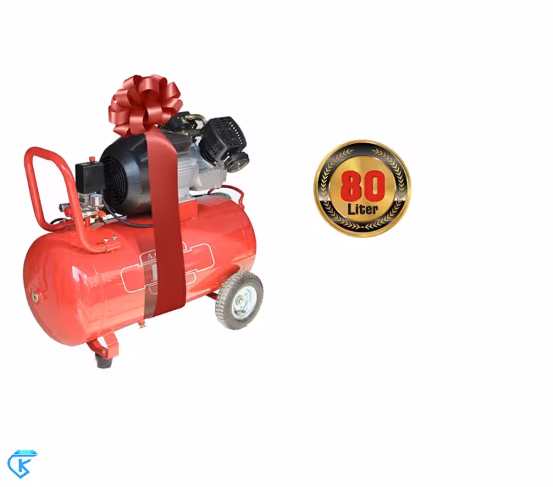 کمپرسور باد 80 لیتری الیت با 20 ماه گارانتی