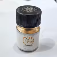 رنگ پودری طلایی فونت اصلی 10 گرمی (مخصوص رنگ کردن روی کیک، دسر، فوندانت و ...)