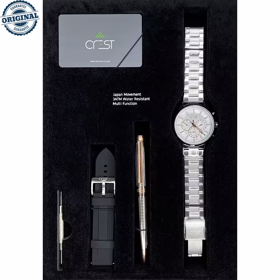 پک ساعت مچی کرست مردانه مدل Crest 9023-2