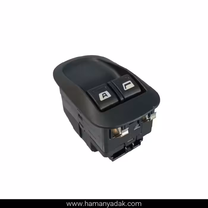 کلید شیشه بالابر اتو پژو 206 تیپ 2 قدیم برند هیرکان