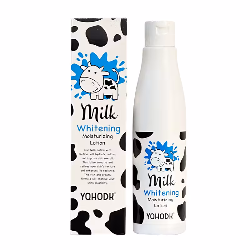 لوسیون بدن شیر گاو آبرسان yqhodk حجم 200ml