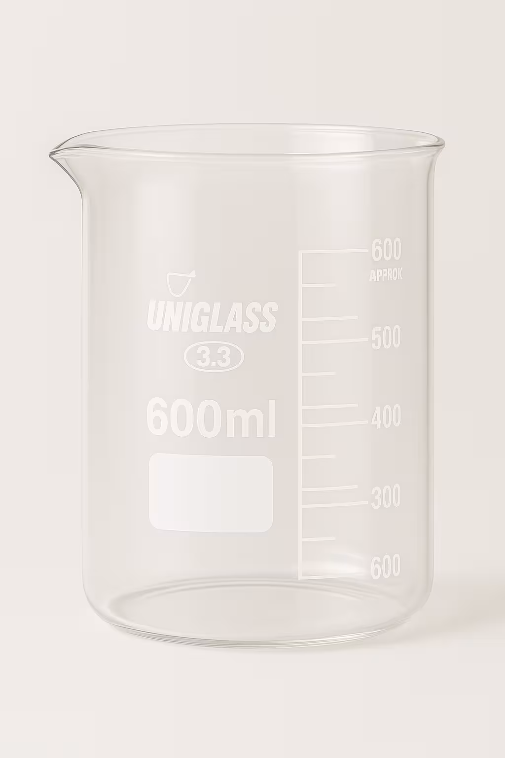 بشر شیشه ای 600 سی سی - یونی گلس