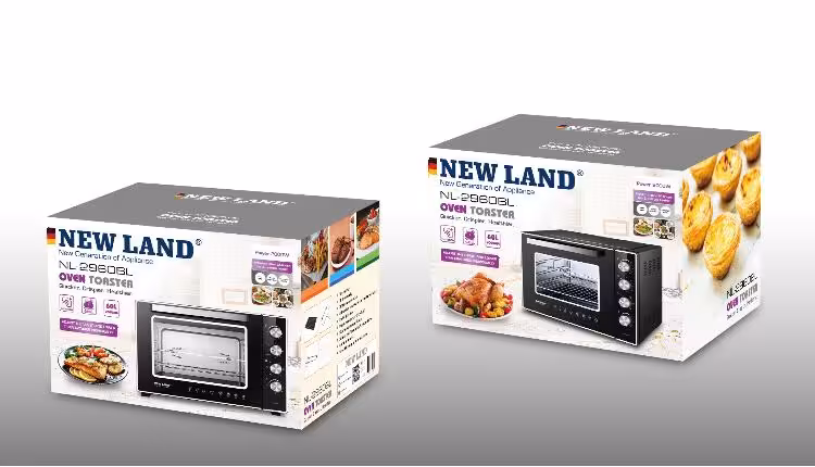 اون توستر 60 لیتری نیولند مدل toaster NEWLAND NL-2960BL