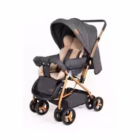 کالسکه دو طرفه Unal مدل Koalas رنگ خاکستری