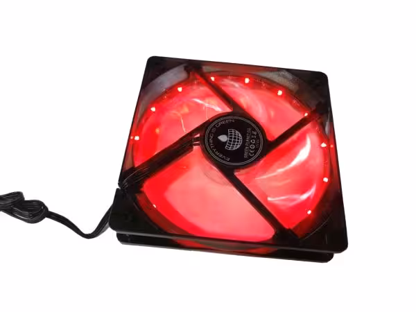 فن چراغ دار 12 ولت GREEN سایز12X12cm