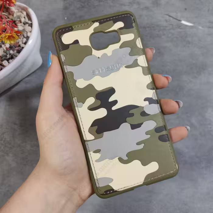 قاب گوشی Samsung Galaxy C9 Pro پشت چرم چریکی