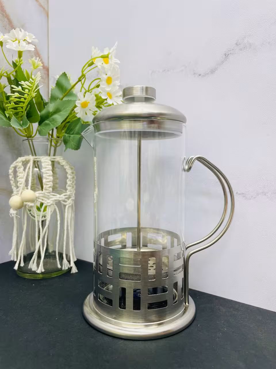 فرنچ پرس استیل 222-2-600ML