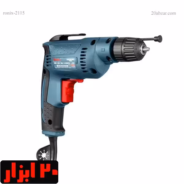 دریل 10 میلیمتری اتوماتیک 420 وات رونیکس مدل 2115