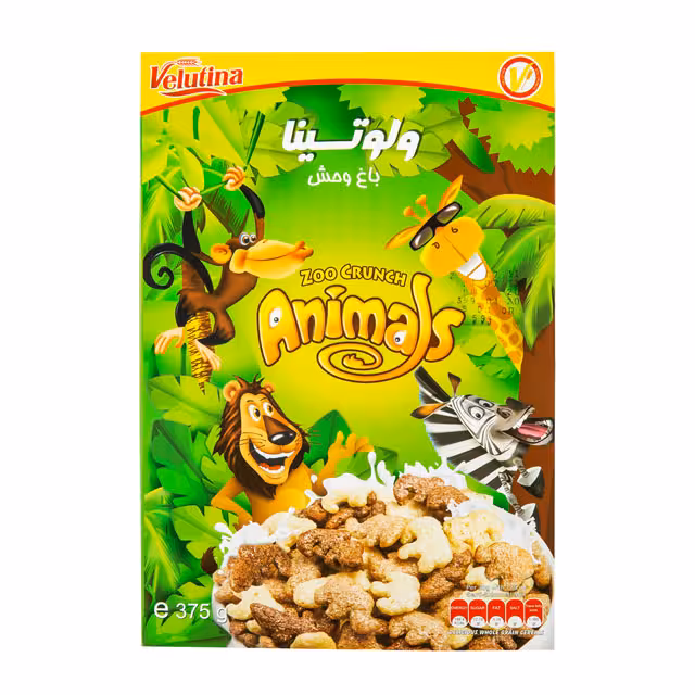غلات صبحانه باغ وحش ولوتینا 375 گرمی