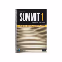 Summit 3rd 1 Teachers book+DVD